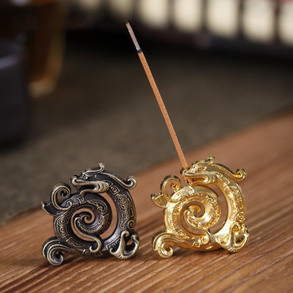 Røkelsespinneholder Dragon Turtle Røkelsesbrenner Legering Tableto A20