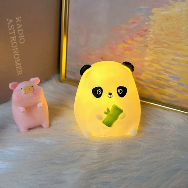 Kawaii Nattlampe Bunny Lamp Kreativ Nattlampe Skrivebord Bunny Des A3