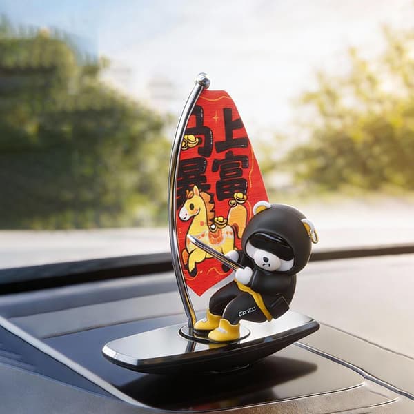 Nye Dashbord Bilpynt Surfebjørn Parkeringsskilt Cr A2