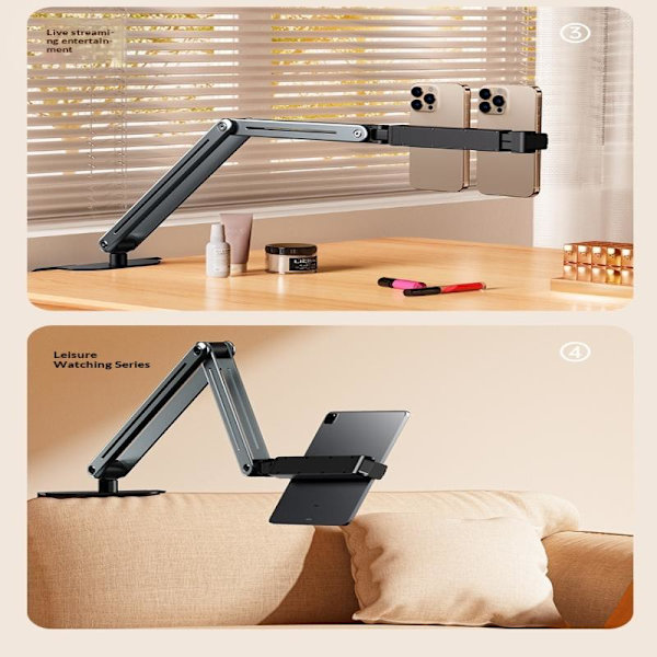 Tablet Holder Stand Til Seng Til 4.7''-12.9'' Enhed Tablet Stand A1