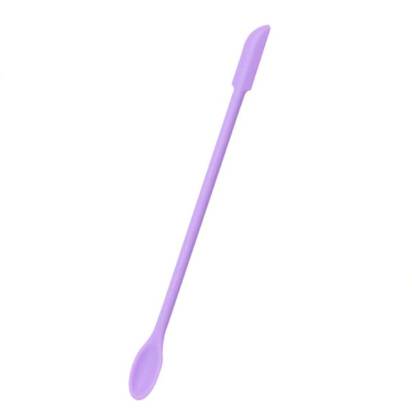 Silikonspatel Burkskrapa Scoop Tip Long Double Headed Cosme Light green