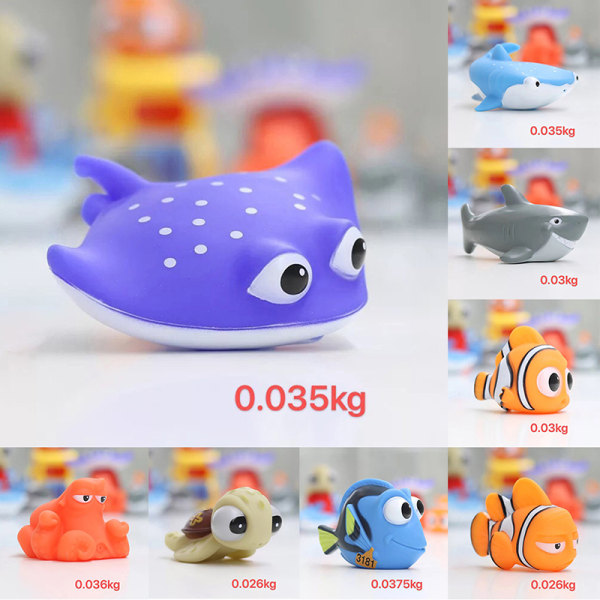 Nemo Dory Float Spray Vandlegetøj Babybadelegetøj Badeværelsesleg A