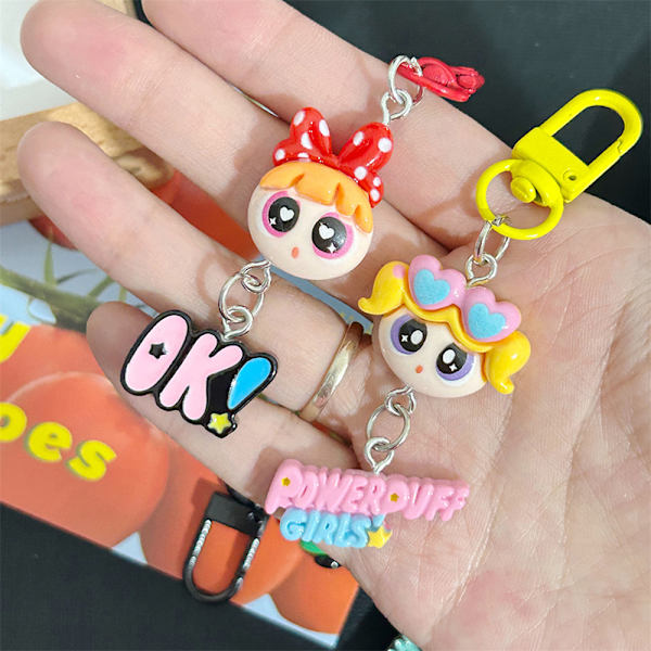 Anime Figuuri Avaimenperä Pariskunta Koululaukku Riipus Charm Avaimenperä Ca Yellow