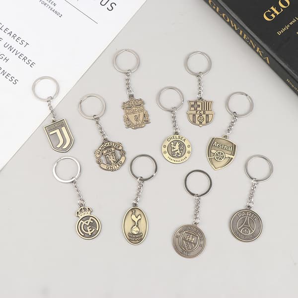 Fotbollsspots Nyckelring Stål Material Mini Smycken Leksaker KeyCha 4#