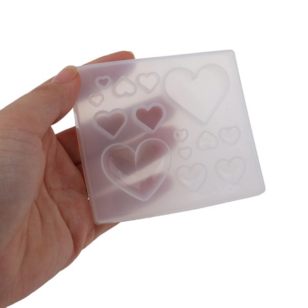 Candy Heart Silikone Form Sortiment Resin Cabochon Making