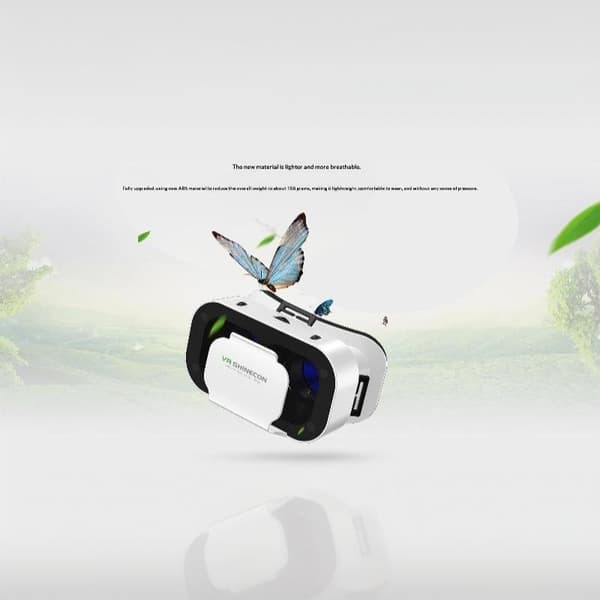3D-briller Virtual Reality Viar Goggles Hodesett-enheter for telefon A1