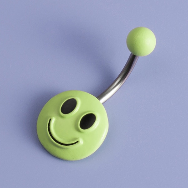 Sjove navle ringe i rustfrit stål Creative Navel Nail Pi A2
