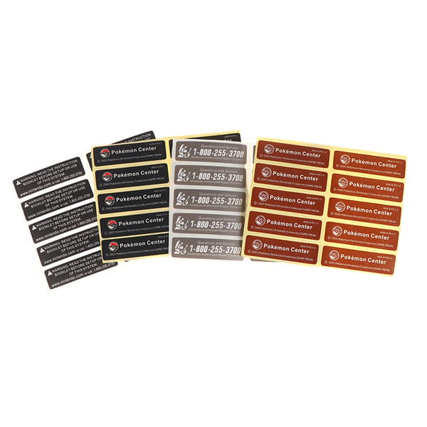 10 ark erstatningsmærkater til GBA GBC GBP GBA SP Gam A4