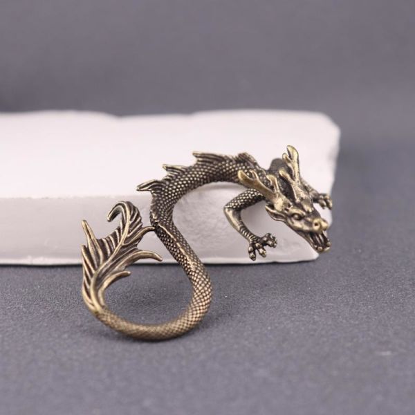Mässing Zodiak Drakfigurer B