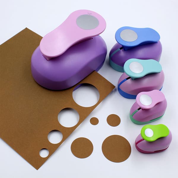 9/16/25mm Rund Hål Punch DIY Handgjord Papper Scrapbooki 16MM