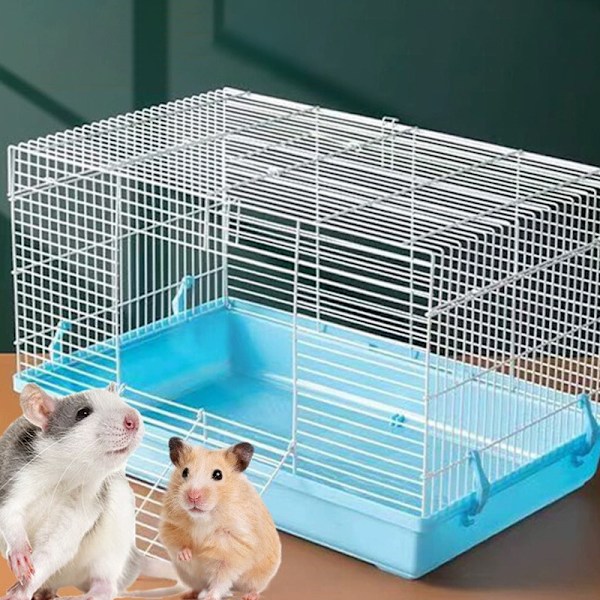 Bærbart Hamsterbur og Habitater Blue