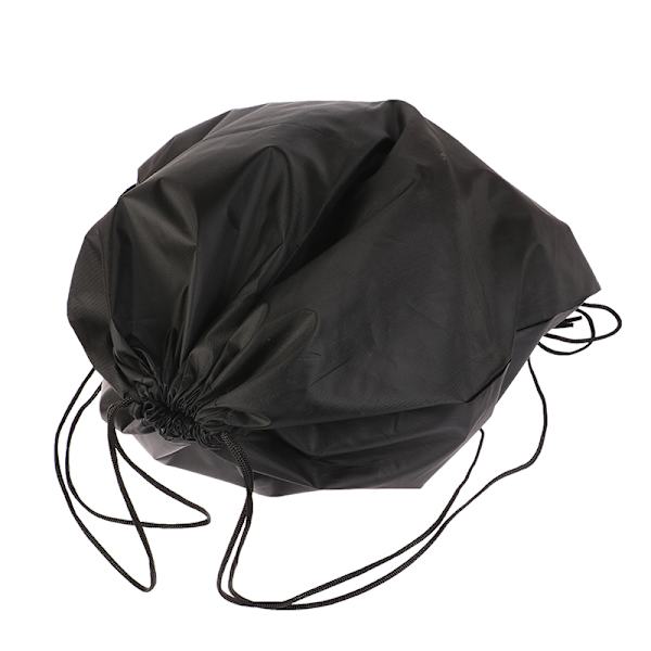 1 Stk Hjelmveske Regntett Ryggsekk Snøring Lomme Hjelmlokk 60×50cm