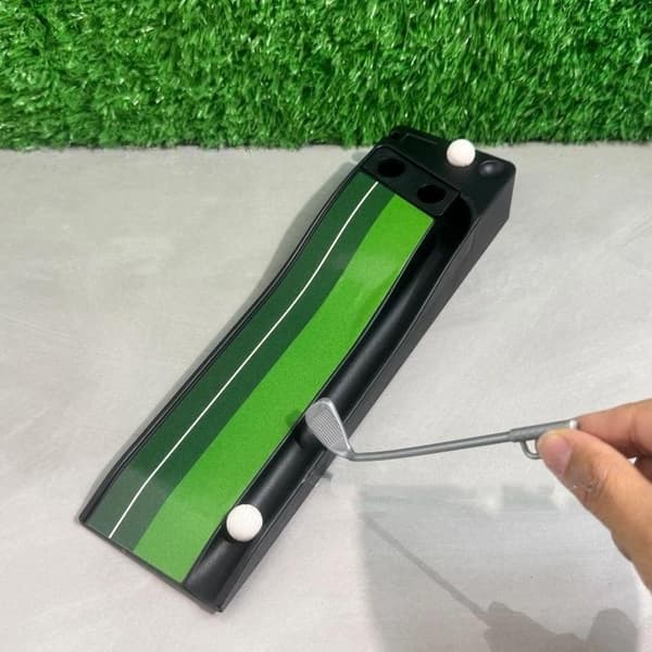 1 sæt dukkehus minigolfklub græsareal modelsæt sport mini S A1