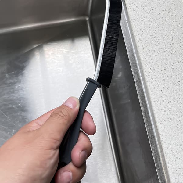 Slitstark Grout Cleaner Brush Hushållsplattor Scrubber Stiff Bri A