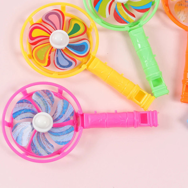 10 stk e Whistling Pinwheel Noisemaker Bulk Legetøj Til Børn Birthd 10PCS