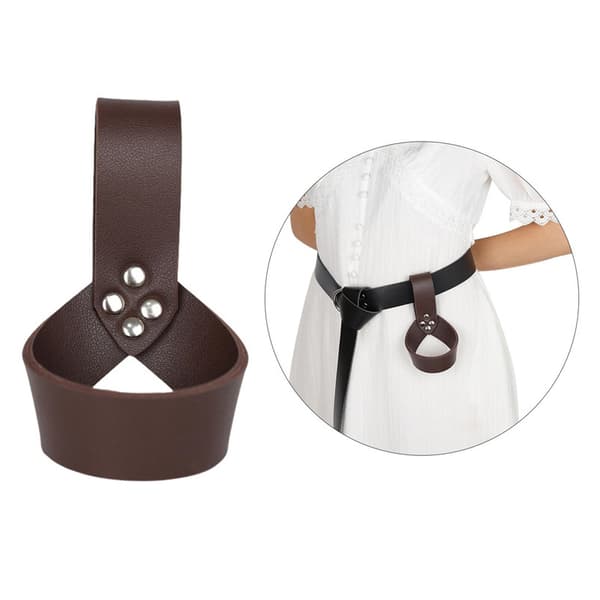 Medeltida Sword Slida lass Warrior Retro Style Skida Hållare Coffee