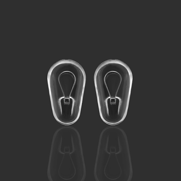 25 par/sett plug-in briller neseputer myk silikon Anti Sli