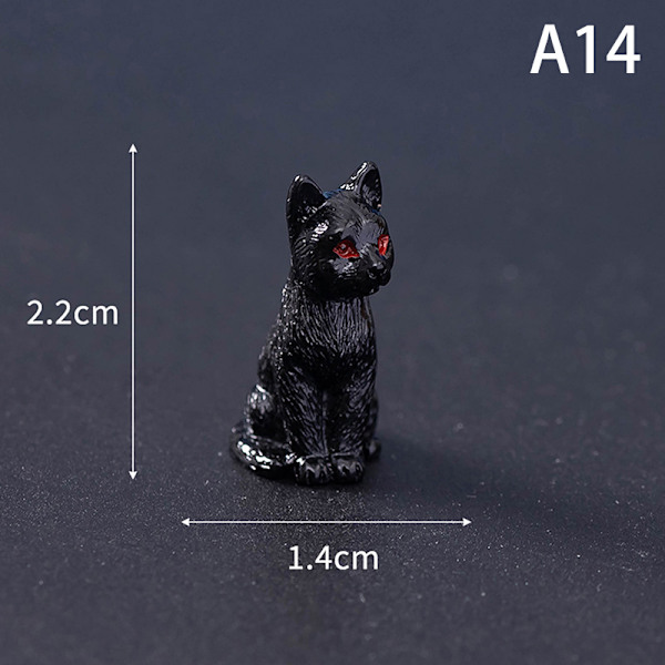 Halloween Mikro Landskap Miniatyr Resin Håndverk Mini Fe Hagem A14