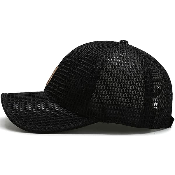 Summer Men Mesh Baseball Cap Solhatt utomhus Sommar Andas M Dark gray 56-60cm