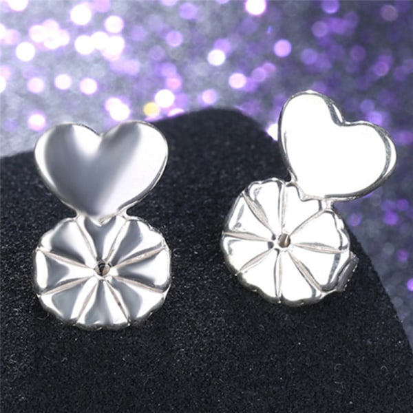 Magic Earrings Ryggar Örhängen Lifters Stöder stadigt Lyfts Passform Silver