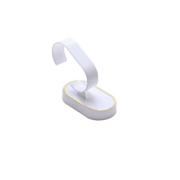 Hvid plastik ur display stand stabil ur display rack til A1