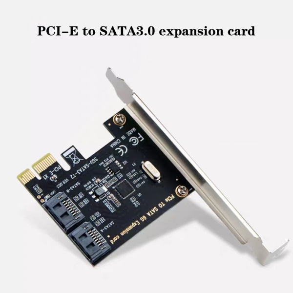 PCI-E SATA 1X 4X 8X 16X PCI-E-kort PCI Express till SATA 3.0 2-P 2 ports