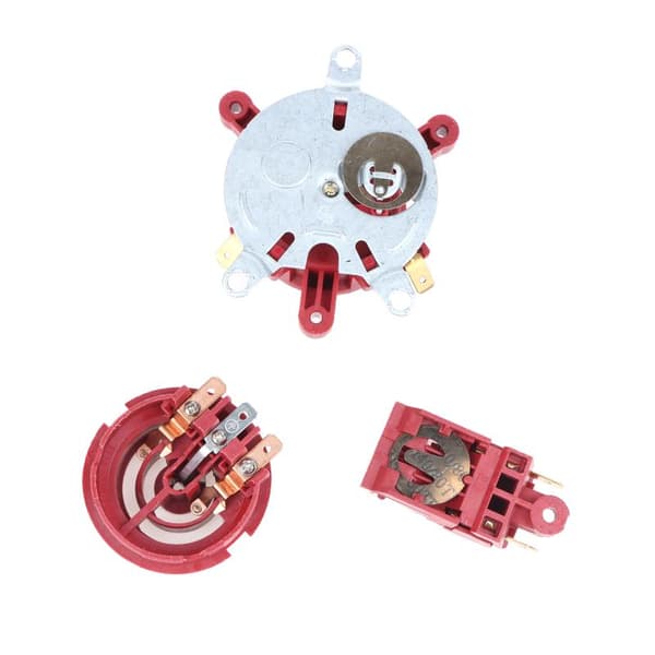 1Set Vattenkokare Bas Termostat Temperatur Switch Anslutning White