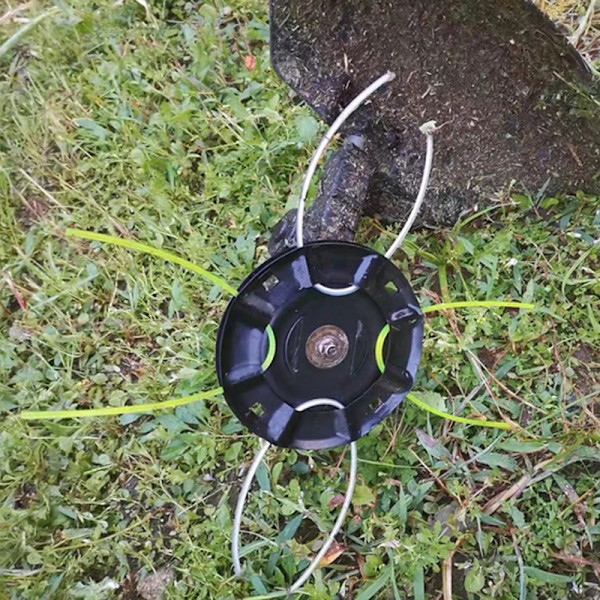 Stål gressklipperhode Gratis 4 linjer erstatning bensin/litium Fit Lithium Mower
