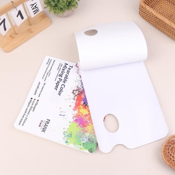 Kunstner Engangs Riv-av Palett Papir Maling Palett Plate For M