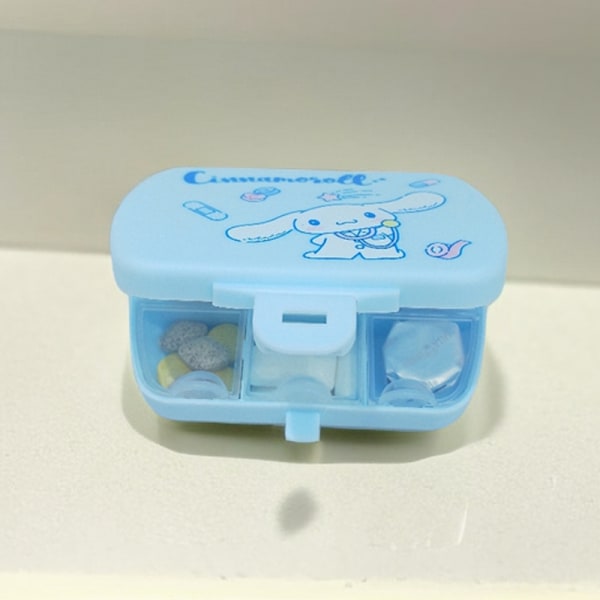 Pille-emballasjeboks Cartoon Mini Portable Seksroms Pakke A1