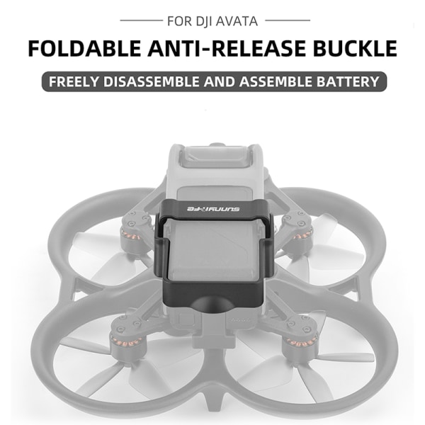 Batteribeskyttelsesdeksel for DJI Avata Foldable Anti-release Bu
