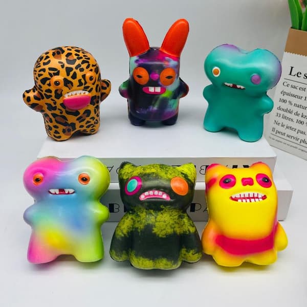 1 st Fugglers Fidget Leksaker Anime Ful Monster Leksak Barnpresent