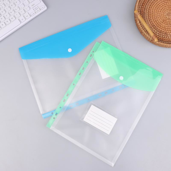 6/12-pack A4-pärmficka Organizer Utbyggbara mappar Plast B6Pcs