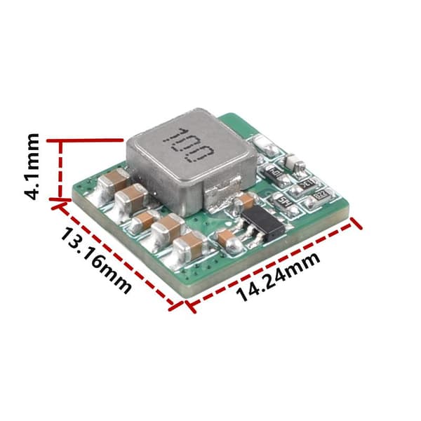 1 stk Micro BEC 5V/3A 12V/2A for RC Multirotor Fly FPV Gratis