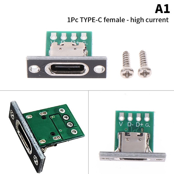 2Pin 2P 4P Strip Line of Lodding Hunn Connector Jack Type C S A1