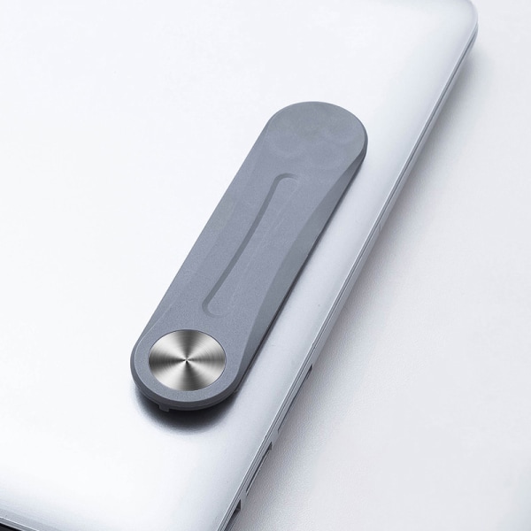 Magnetisk telefonholder Aluminiumslegering Dual- Laptop Expand Stand Blue