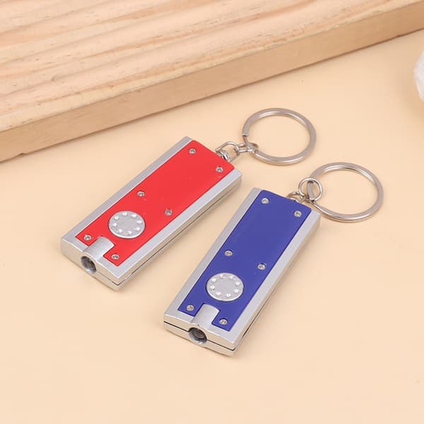 Avaimenperä taskulamppu minitaskulamppu tasku avaimenperävalo USB R Red