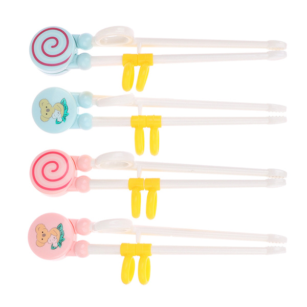 1 Par pinner Plast For Kids Cartoon Learning Sticks Training F