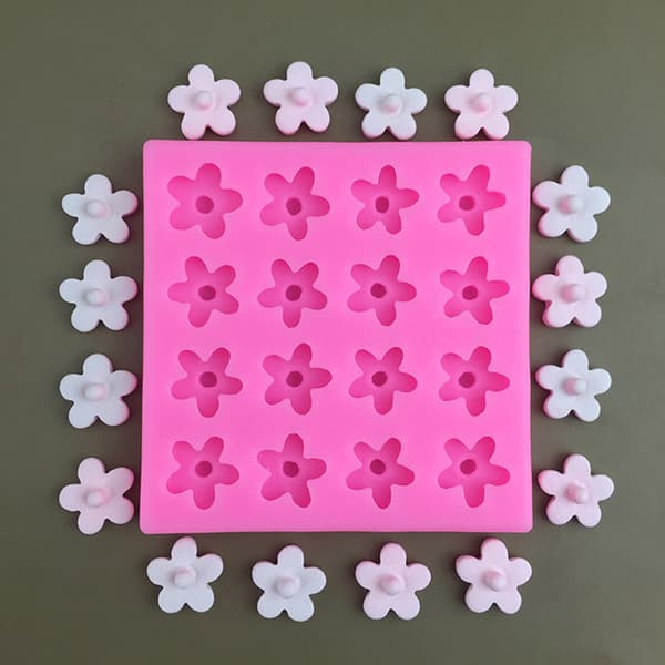 Blomster Kirsebærblomster Silikoneforme DIY Fondant Kagepynt A2