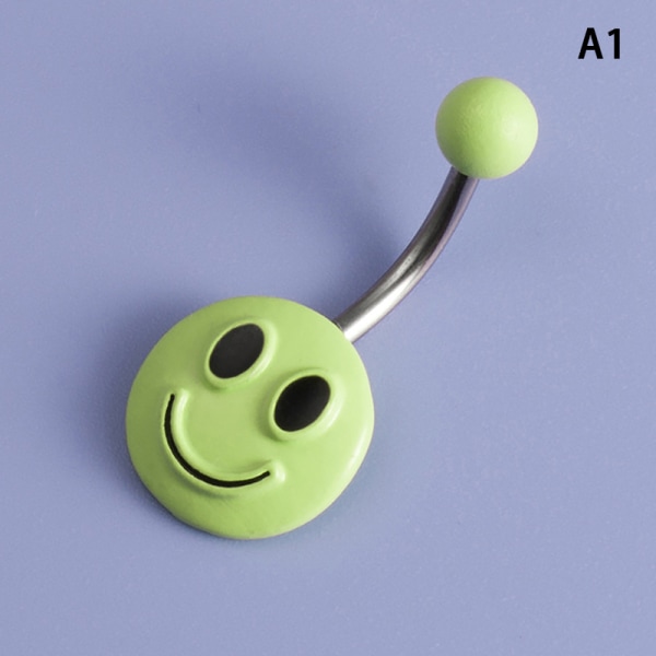 Morsomme navle ringer i rustfritt stål Creative Navel Nail Pi A1