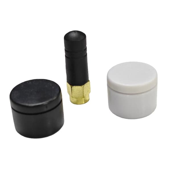 1/2 kpl 2.4G-antenni Zigbee Mini Stick Smart Home Bluetooth -reititin Black SMA 1pcs