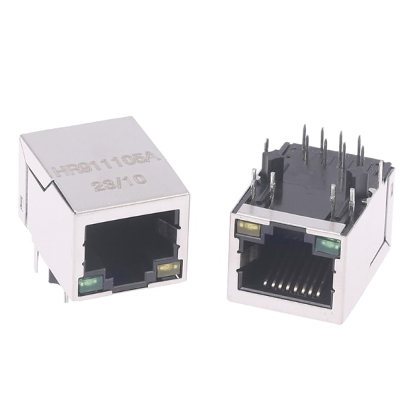 2PCS HR911105A Ethernet-gränssnitt RJ45 Network Transformer Sing