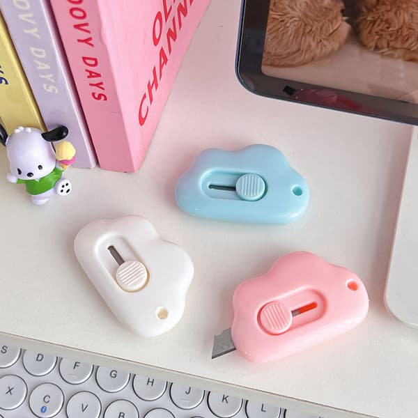 e Cloud Shape Mini Portable Utility Paper ter ting Paper Pink