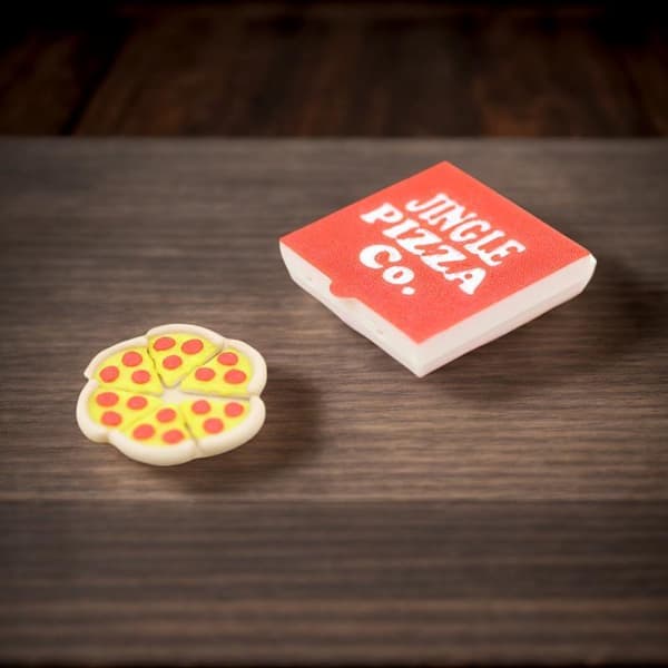 1/12 Dockhus Simulering Mini Pizzamodell Med Pizzakartong Docka