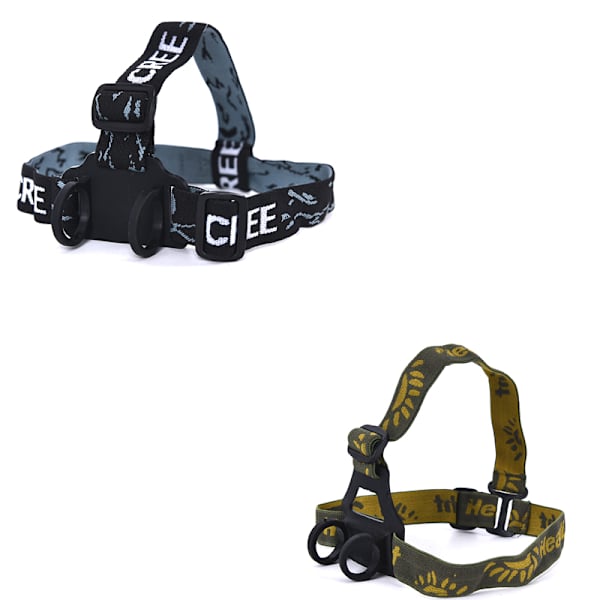 Hodebånd Hodebelte Hode Stoppfeste Holder For frontlys Flashl Black