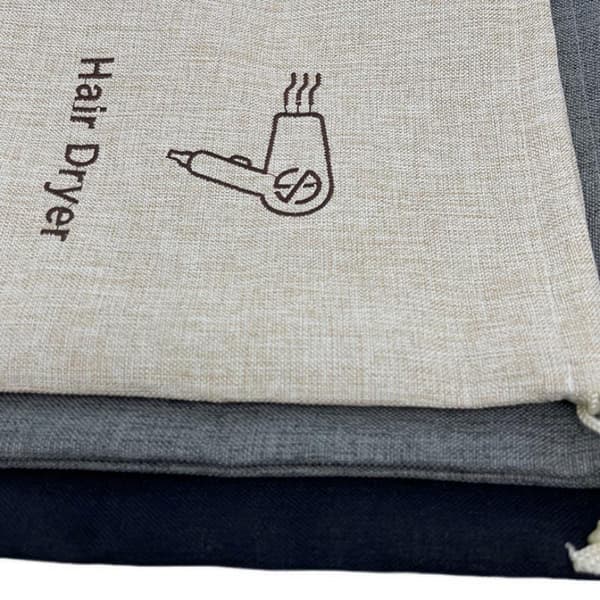 Kompakte hårfønerposer med stilig design for effektiv organisering Gray Large