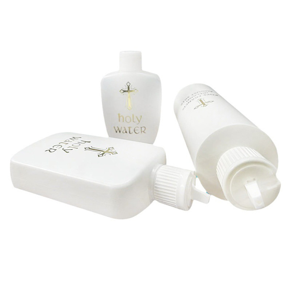 250/60/100 ml helligt vandsflaske kryds plastbeholder Christ C B
