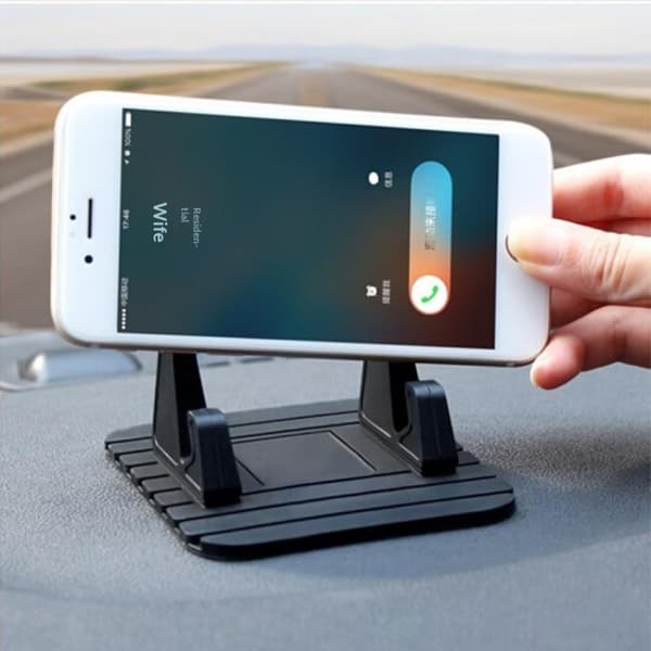 Bil instrumentbræt telefonholder Black
