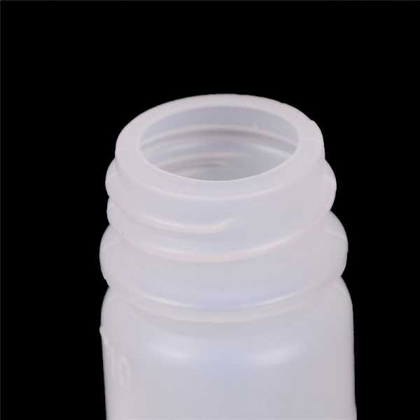 10X 10ml Plastreagensflasker Medicinprøveflasker Flydende H