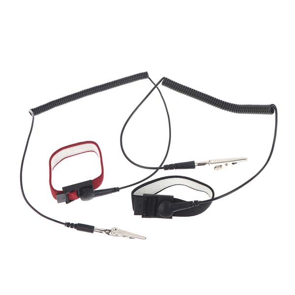 Antistatisk armbånd Elektrostatisk kablet justerbart ESD-kabel W A3